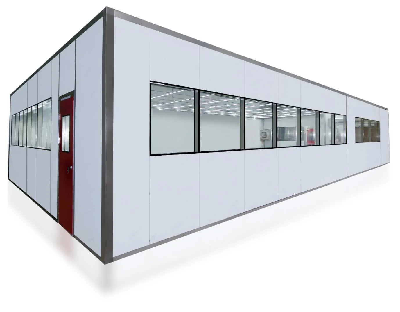 Airkey AK-castle modular cleanroom with sandwich panel walls