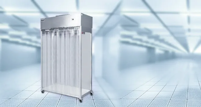 Airkey clean wardrobe for cleanroom garments